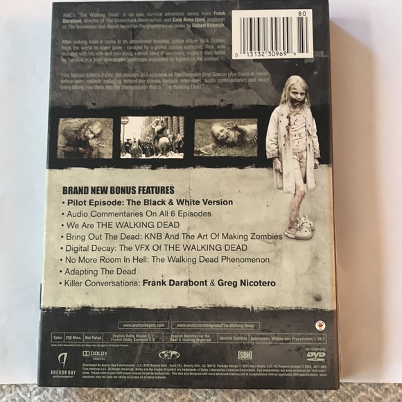 DVD mint condition The Walking Dead season one - Picture 2 of 2